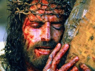 Thorn again  Jim Caviezel as Jesus in Mel Gibson's The Passion of the Christ (2004).